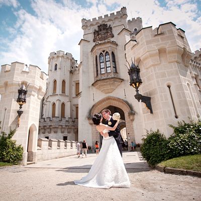 Замок Глубока над Влтавою, Весілля в Чехії, Весільна церемонія в Чехії, весілля за кордоном, весільна церемонія за кордоном